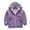 Purple, variant on KYAIGUO Kids Boy's Girls Autumn Winter Sweatsuit Coats Baby Unisex Boys Girls Winter Warm Zip Up Long Sleeve Sweatshirt Outwear Tops Youth Fleece Jacket Hoodie for 3-14Years