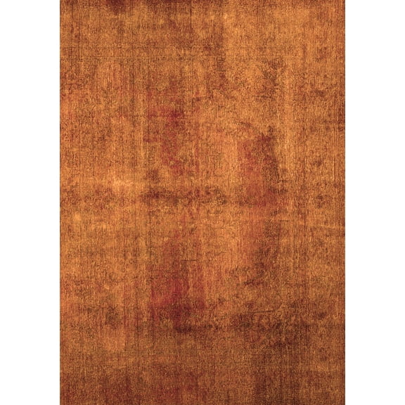 Ahgly Company Indoor Rectangle Persian Orange Traditional Area Rugs, 5' x 7'