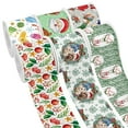 thumbnail image 3 of Holiday Merry Christmas Decoration Pattern Printed Grosgrain Satin Ribbon for Gift Wrapping Hair Bow Craft Accessory 50 Yards Jiayi, 3 of 7