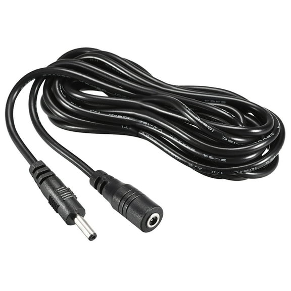Uxcell Power Extension Cables 9.84FT 3Meter Length 1.35mm x 3.5mm for Adapter Cord