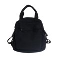 thumbnail image 1 of Jumpingount De Lona Duradera Para Estudiantes - Escolar Resistente A Los Arañazos Y Al Desgaste Bolsa Para Computadora Portátil Universidad Mochilas Negro, 1 of 6