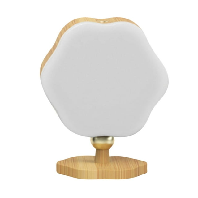 Lumière avant Miroir Créative, Lumière de Bureau Rotative Protection des Yeux, Lampe de Lecture Magnétique Lampe de Chevet Rechargeable Type‐C, Veilleuse Portable