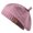 Pink, variant on REDESS Womens Beret Hat, Vintage Knit Acrylic Winter Beret Hat for Women, Solid Color Stretch Fashion Beanie Cap