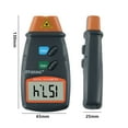 thumbnail image 2 of 1PCS Digital Tachometer Non Contact Photo RPM Tach Meter Motor Speed Gauge, 2 of 12