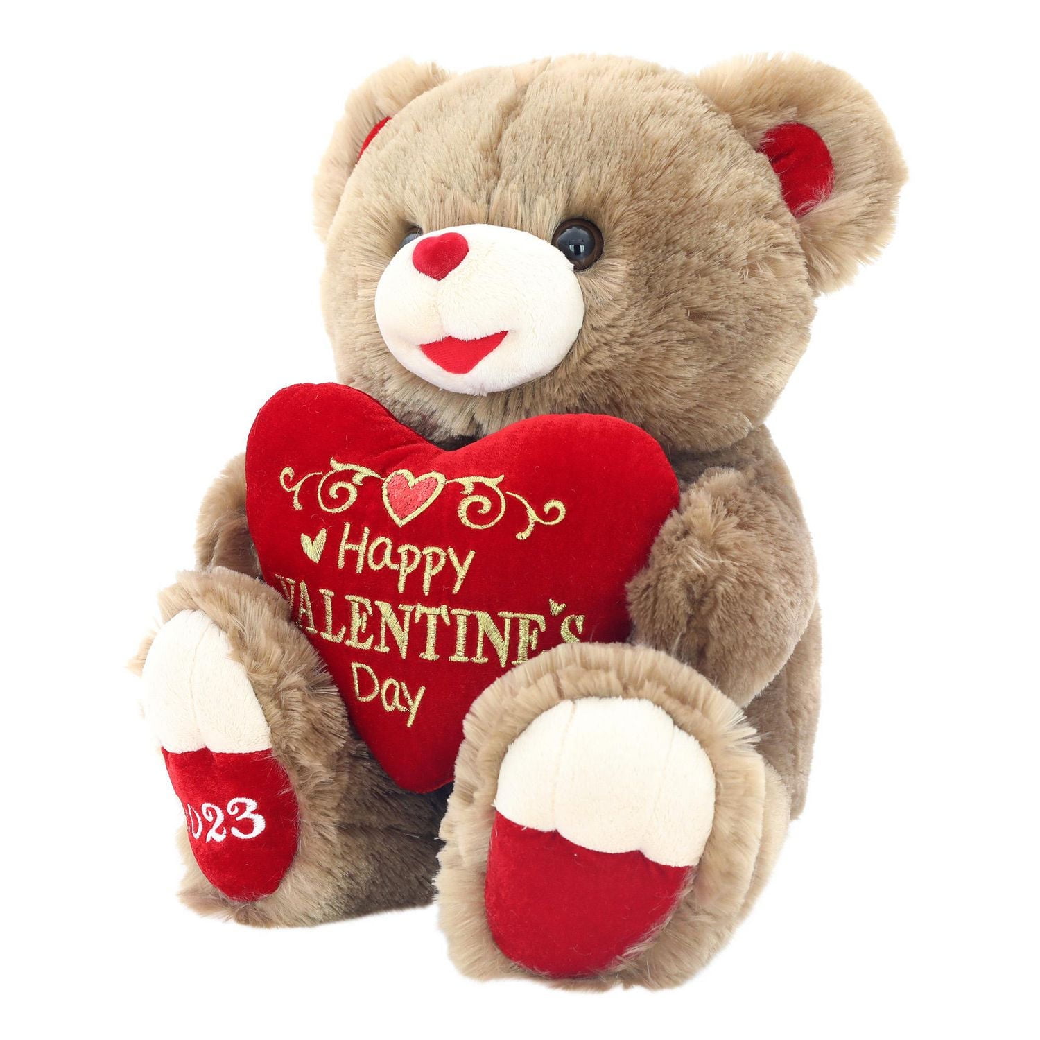Way to Celebrate Valentine’s Day Sweetheart Teddy Bear 2023, Brown