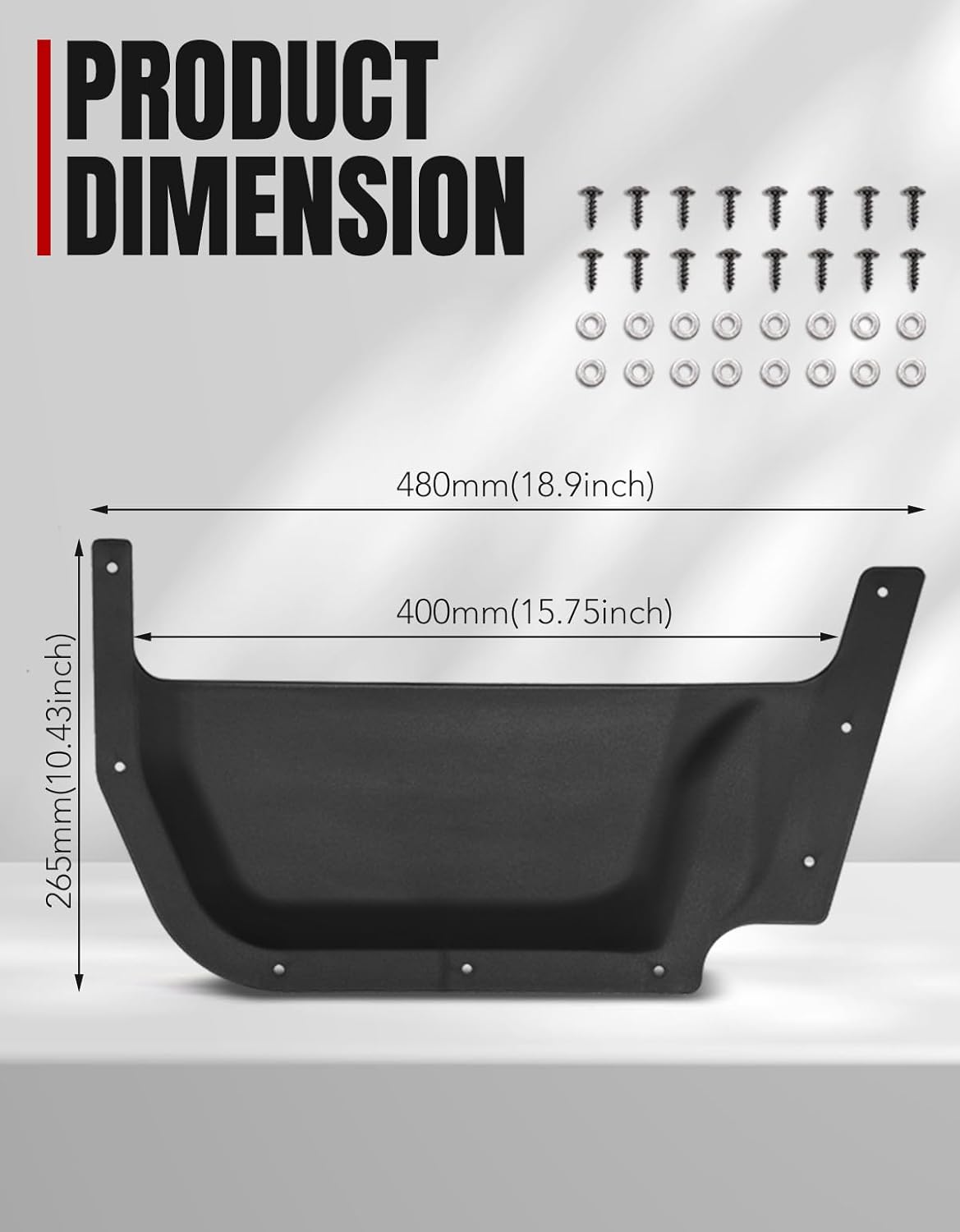 A & UTV PRO Front Door Pockets Storage for Yamaha Wolverine RMAX 2 1000 / RMAX 4 1000 2021 2022 2023 2024 2025, Interior Front Seat Door Pockets Box Accessories, 2PCS