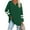 Green-V Neck, variant on QINCAO Womens Long Sleeve Tops V Neck Pullover Casual Tunic Sweatshirts Purple