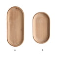 thumbnail image 3 of Toystoory para servir Utensilios de cocina Artesanía Forma ovalada Accesorios decorativos para el hogar Bandeja de alimentos Palé de Organizadores de utensilios de cocina, 3 of 6