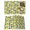 Green Yellow Black, variant on Lemon Black Placemats Set of 6, Country Fruit Watercolor Farmhouse Plant Placemats for Dining Table, Place Mats for Kitchen Tabletop, Waterproof Wipeable Dining Table Mats Set