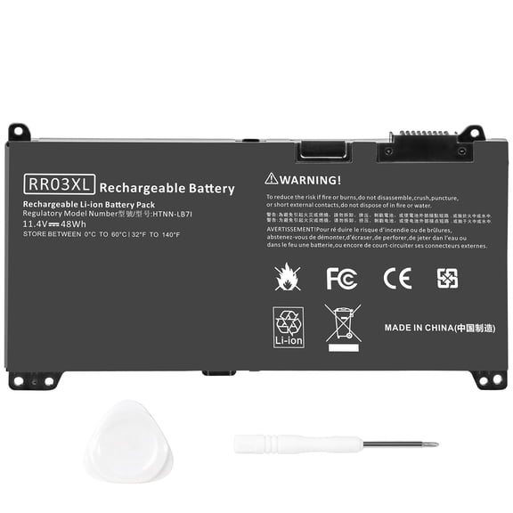 RR03XL Laptop Battery Compatable with Hp ProBook 430 440 450 455 470 G4 440 450 470 G5 MT20 Series RR03048XL HSTNN-PB6W HSTNN-Q01C HSTNN-Q03C HSTNN-Q04C HSTNN-Q06C 851477-832