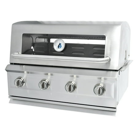 3 Embers GAS8490AS 4-burner Built In Gas Grill (Best Outdoor Built In Natural Gas Grills)