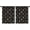 Sun and Circle, variant on Sun and Cloud Gothic Pattern Insulated Teens Curtains Set Of 2, Bedroom Essentials, Toddler Room Decor 52"x84"