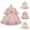 Pink, variant on ATOGUTA Girls Princess Dress Tulle Party Birthday Poster Formal Fancy Flower Princess Dresses Size 3T-10, Yellow