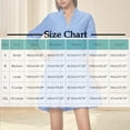 thumbnail image 3 of RYDCOT Women's Summer Dresses Casual V Neck Button Down 3/4 Sleeve Plaid Print Loose Flowy Shirt Dress Ruffle Dresses for Women 2025 Trendy s Pink, 3 of 7