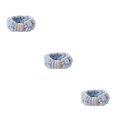thumbnail image 2 of Minnieouse Cintas para el pelo Cinta para el sudor de cara Cintas para la cabeza deportivas Coral Fleece Azul claro Type1 NO1, 2 of 6