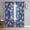 Navy Blue Red, variant on Fall Sheer Curtains 84 Inches Long Blue Pumpkin Light Filtering Semi Curtain for Living Room Orange White Pumpkin Leaves Window Curtain Drapes for Thanksgiving Bedroom Decor 2 Panels 52"W x 84"L