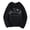 v#172Black843, variant on Rggeeun Mens Sweatshirt Letter Graphic Crewneck Sweatshirt Long Sleeve Tops Soft Casual Pullover Fall Winter Outdoor Running Comfort,Black,S