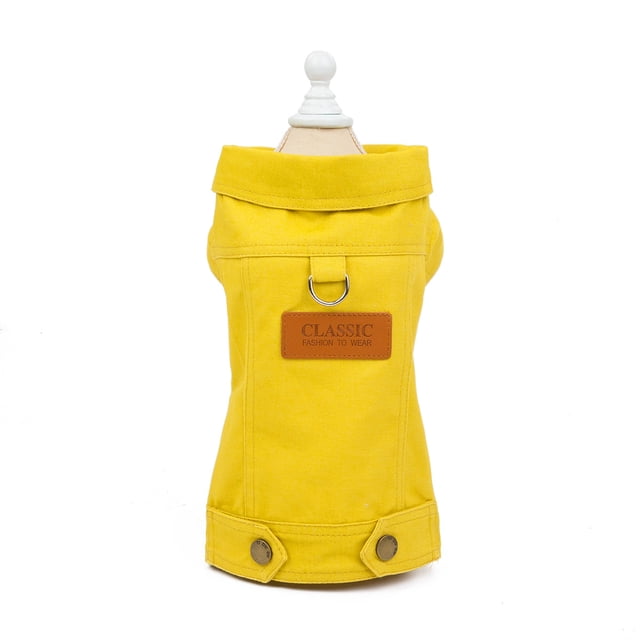 Ropa para mascotas, ropa para perros, otoño e invierno, ropa para mascotas, traje vaquero, color vaquero