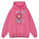 thumbnail image 4 of Sudadera con capucha retro desgastada Positive Vitality, Born Towards The Sun para hombre, 100 % algodón, ropa holgada, ropa informal de calle con capucha, 4 of 5