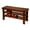 Wine Red, variant on Dtwnek Solid Wood Shoe Bench for Living Room, White