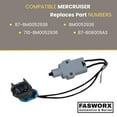 thumbnail image 3 of Shifter Interupter Interupt Switch Sensor Compatible with Mercruiser 8M0052936 808009A by FASWORX, 3 of 3