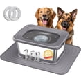 thumbnail image 1 of Bebedero para perros Decflow de acero inoxidable de 10 L, antiderrames, 1 of 8