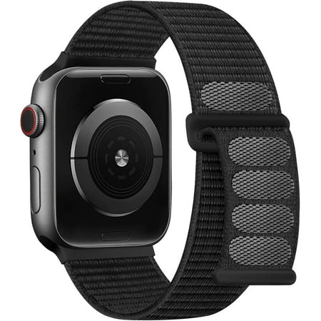 KOMI Nylon Sport Loop Compatible with Apple Watch Band 40mm 38mm 41mm 42mm 44mm 45mm 49mm, Soft Breathable Braided Straps Wristbands for iWatch Bands for Women Men Series 9 8 7 6 5 4 3 2 1 SE Ultra