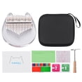thumbnail image 3 of Amdohai Muslady 17-Key Kalimba Thumb Piano Transparent Acrylic Material with, 3 of 7