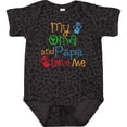 thumbnail image 3 of Inktastic My Oma and Papa Love Me Boys or Girls Baby Bodysuit, 3 of 5