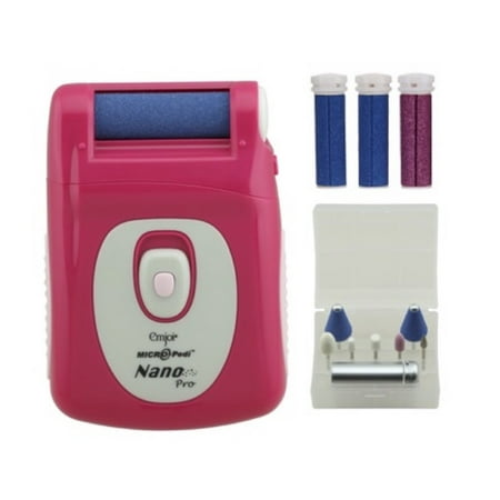 UPC 791268031751 product image for Emjoi Micro-Pedi Nano Pro Callus Remover w/ Manicure Kit & Extra Rollers - Pink | upcitemdb.com