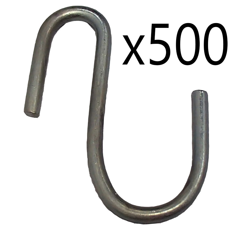 500 S Hooks f Tarp Straps Shade Tarp SHook Hanging Plant Pot Bucket