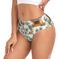 thumbnail image 2 of Bingfone Hawaiian Style for Women's Underwear Full Coverage Seamless Panties Soft Stretch Boxer Briefs-Medium, 2 of 6