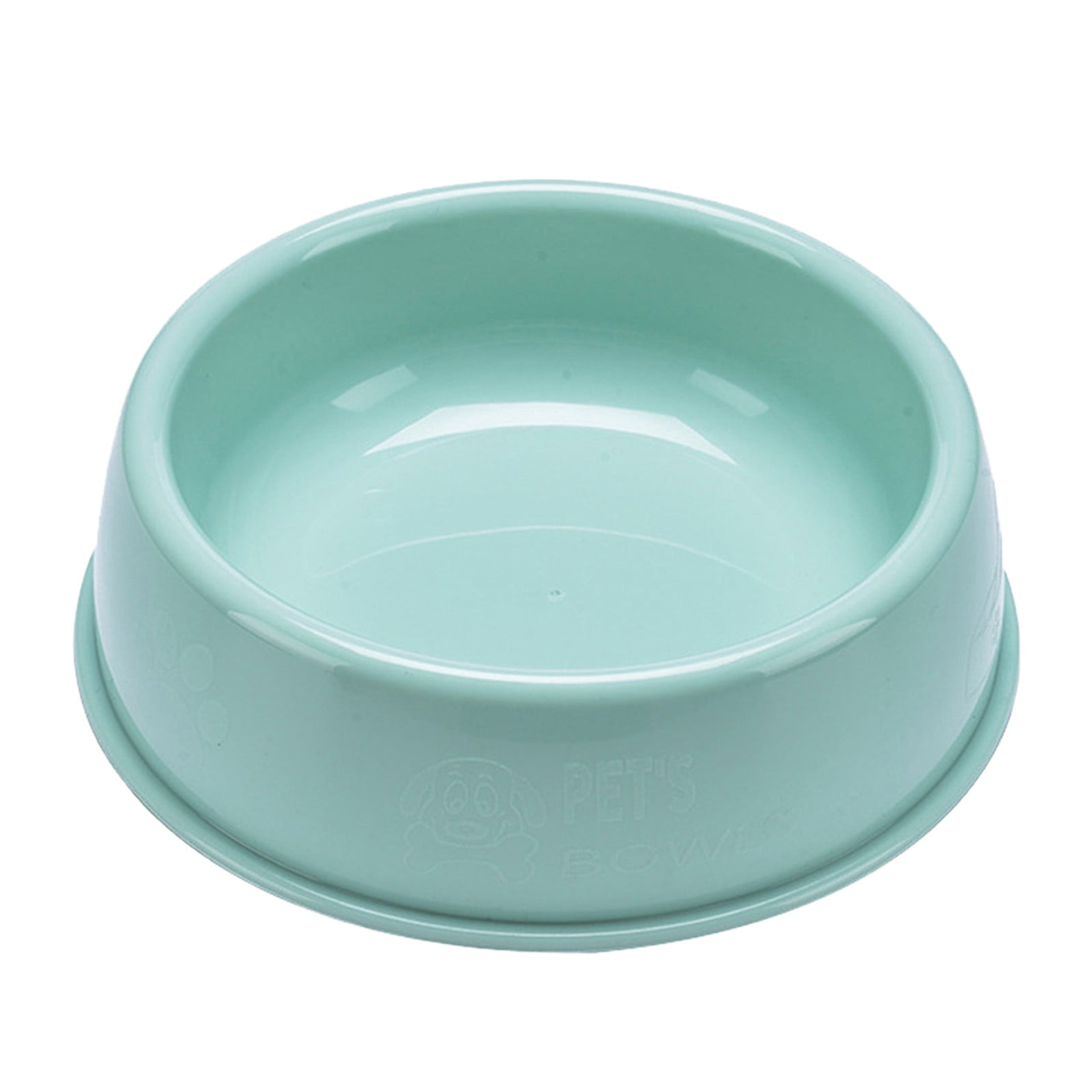 Clearance! Miyuadkai Custom Fashion Non Slip Smart Durable Plastic Pet Food Bowl Feeder for Cats and Dogs Tableware on Sale Green1