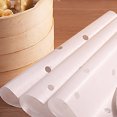 thumbnail image 4 of Bamboo Steamer Liner Perforated 100PCS Non-stick Parchment Sheets Cooking Paper, 4 of 10