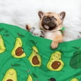 thumbnail image 3 of Yiaed Cartoon Fruit 1 Print Dog Blankets-Cat Blanket Washable for Couch Protection,Puppy Blanket, Soft Plush Reversible Throw Furniture Protector-Medium, 3 of 8
