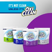 OxiClean Triple Action Odor Blasters Odor and Stain Remover Powder, To Use with Detergent, 4 lbs