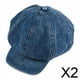thumbnail image 1 of Sombrero de vendedor de periódicos para mujer,Gorro vaquero de repartidor de periódicos para mujer,primavera y verano,Visera plana para damas estilo retro con visera, plana con 8 paneles, 1 of 7