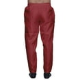 thumbnail image 4 of Atasi Men Solid Dupion Ready Made Pajama Ethnic Wear Adjustable Elastic Pants, 4 of 5