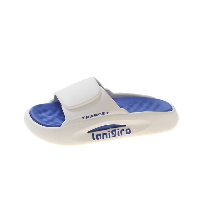 Zapatillas antideslizantes desodorantes para baño, zapatillas de baño para uso en el hogar, para uso al aire libre, con sensación de mierda para hombres