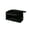 A-Black, variant on Foldable Fabric Clothes Storage Box with Clear Window and Leather Handle, Zippered Wardrobe Organizer Bin for Bedroom, Dormitory, Underbed Storage