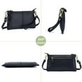 thumbnail image 3 of MMYGU Small Crossbody Bag for Women Genuine Leather Clutch Purse Vintage Phone Bag with Detachable Wrist and Shoulder Straps, 3 of 7