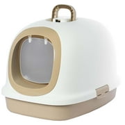 Fully Enclosed Hooded Odor-free Front Entry Cat Toilet