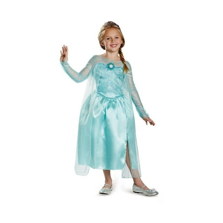 Elsa Snow Queen Gown Girls Classic Disney's Frozen