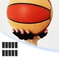 thumbnail image 3 of Advancent 10 unids/set manga de nudillos portátil mano izquierda derecha elástico transpirable nudillos Brace Protector guantes de protección equipo Bádminton Negro Advancent OD028317-06, 3 of 6