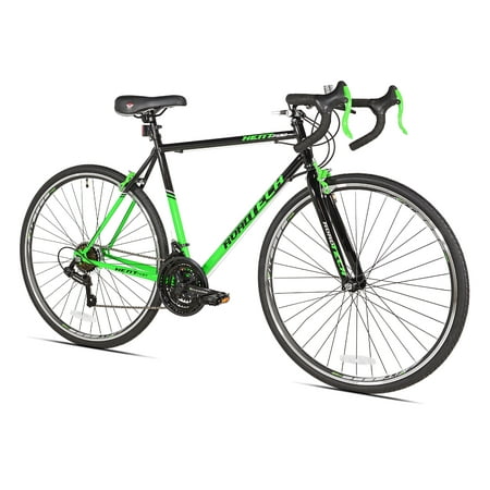 Kent 700c RoadTech Men's Bike, Black/Green, For Height Sizes 5'4