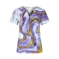 thumbnail image 4 of Womens Tops Dressy Casual Sexy Spring Button Down Shirts for Women Short Sleeve Plus Size Golf Shirts for Women Dry Fit, 4 of 5