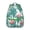 Green-19, variant on Tribal Paisley Design Students Backpack Colorful Boho Vintage Floral School Bag with Abstract and Decorative Ethnic Pattern