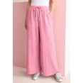 thumbnail image 2 of Roaman's Women's Plus Size Comfort+ Fleece Flared Sweatpants, 2 of 3
