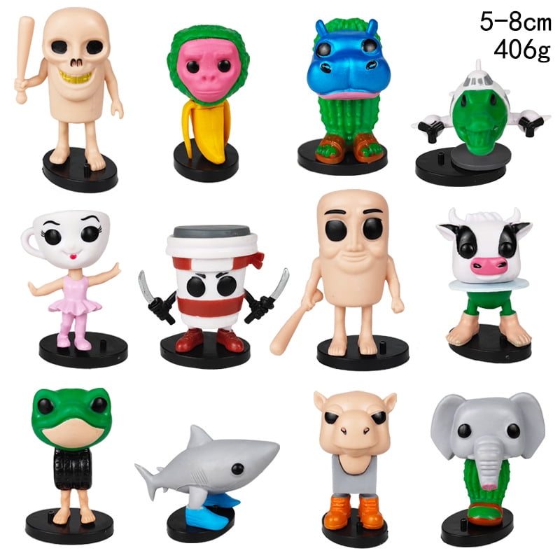 Italian Brainrot Tung Sahur Figure Toy Tralalero Tralala Figures