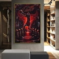 thumbnail image 4 of Carteles de estrellas de baloncesto, pintura sin marco de Kobe y James, decoraciones de pared de fondo para sala de estar, decoración del hogar, regalo de recuerdo, 4 of 4